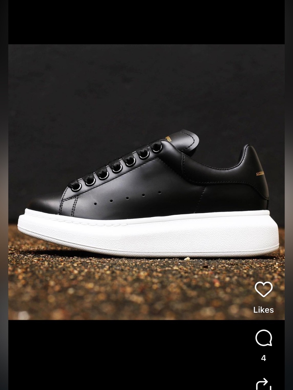 Alexander McQueen oversized sneaker - Picture 4 of 4